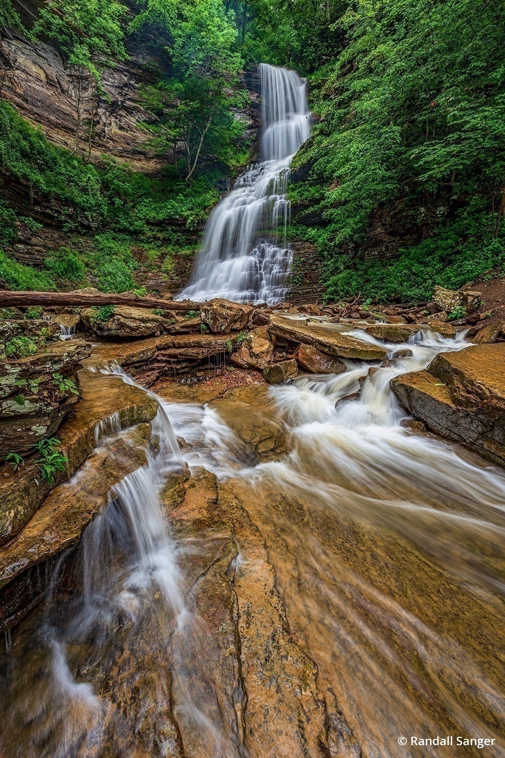 Cathedral Falls in New River Gorge