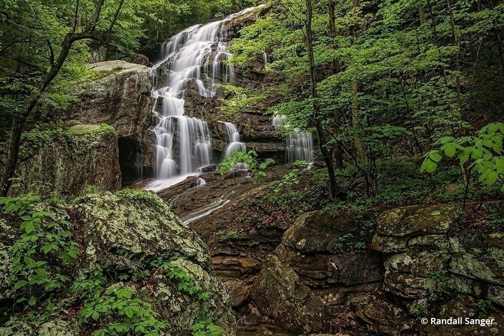 Image of Lower Fern Creek Falls in New River Gorge